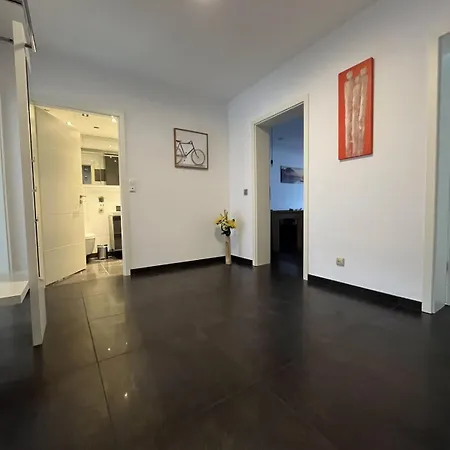 Apartmán Moderne 3-zimmer-wohnung 6 Gaeste U-bahn Zur Messe Parkplatz Fürth