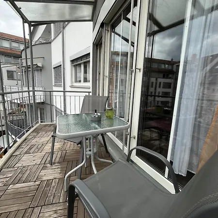 Moderne 3-zimmer-wohnung 6 Gaeste U-bahn Zur Messe Parkplatz Apartmán *